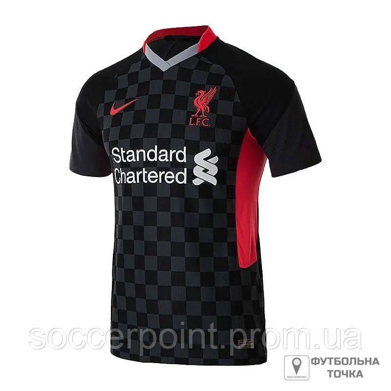 

Футболка игровая Nike Liverpool FC 2020/21 Vapor Match Third CZ3200-060 (CZ3200-060). Футбольные футболки.