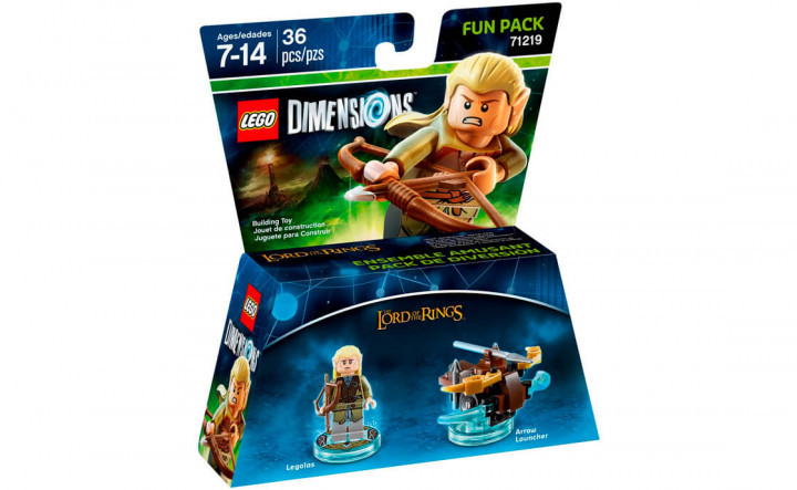 

Конструктор LEGO Dimensions Фан-пак: Леголас 36 деталей