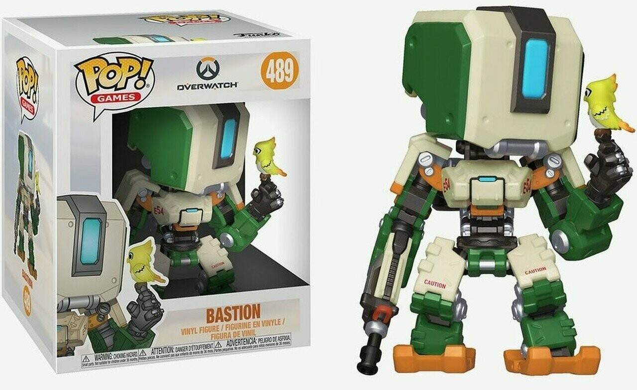 

Фигурка Funko Pop Фанко Поп Overwatch Bastion Овервотч Бастион 15 см O B489