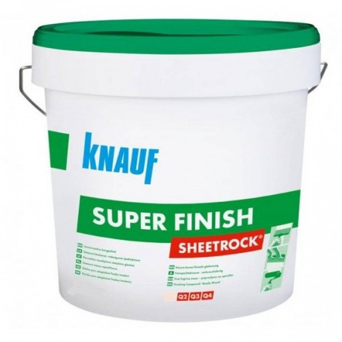 

Шпатлевка KNAUF Sheetrock Super Finish пастообразная, (28 кг.), Белый