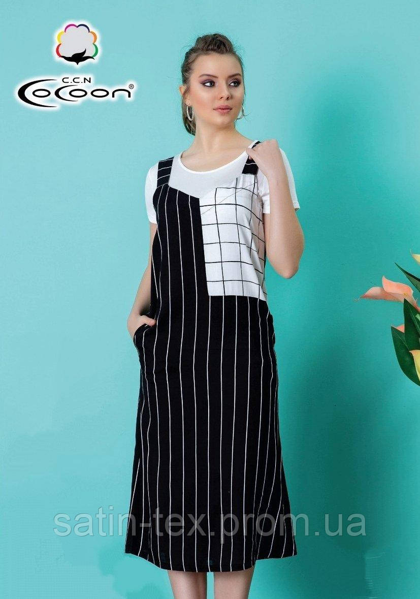 

Сарафан с майкой Cocoon. Модель 33013-XL