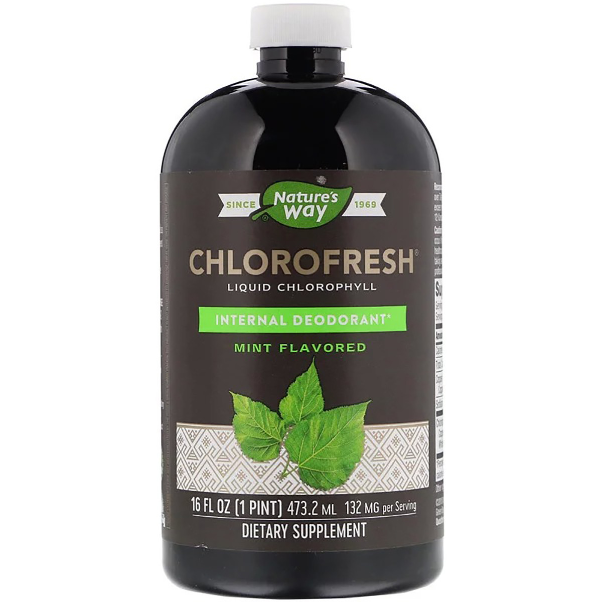 

Жидкий хлорофил Nature's Way Liquid Chlorophyll мятный вкус 473.2 мл (NWY03501