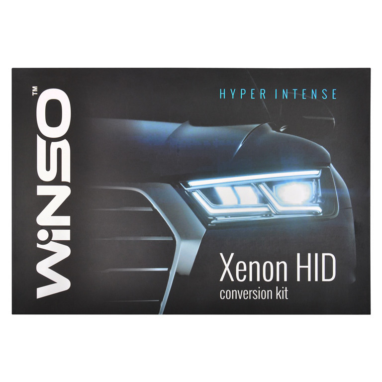 

Комплект ксенона WINSO H1 6000K 35W Slim Ballast 741600