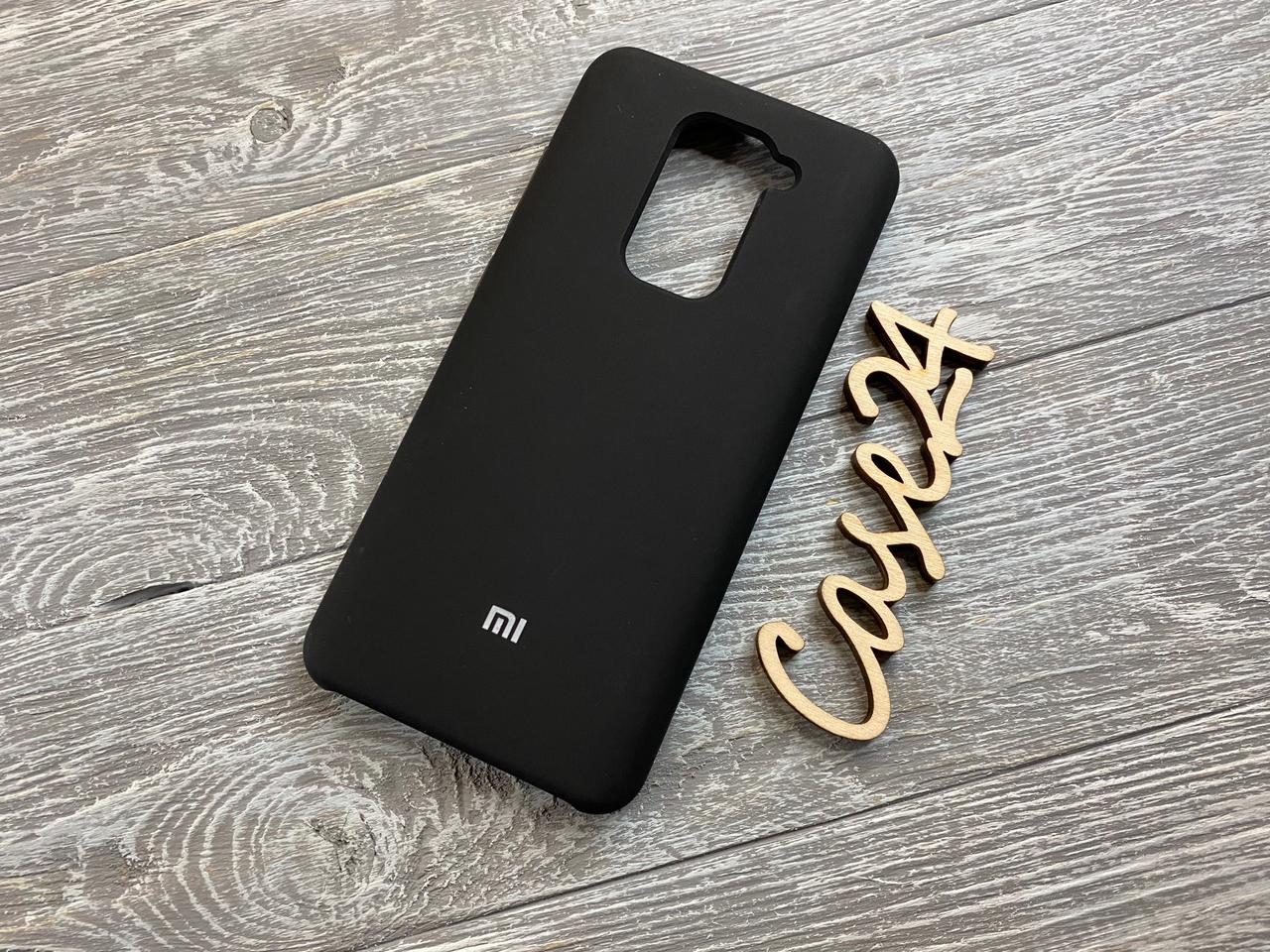 

Чехол Soft touch для Xiaomi Redmi Note 9 (9 цветов) черный