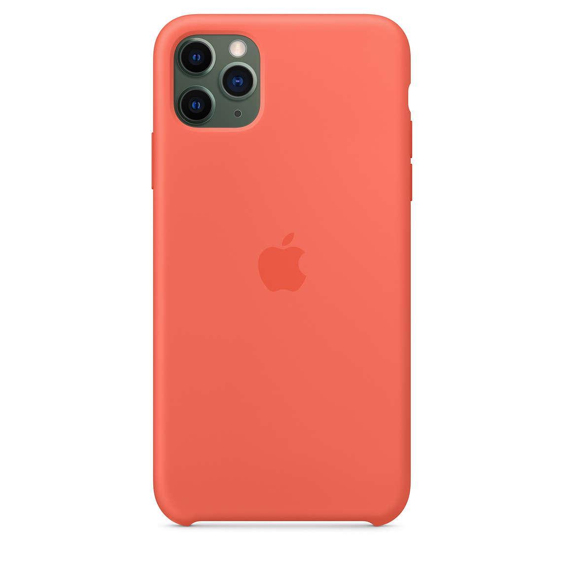 

Силиконовый Чехол Накладка Original Silicone Case High Copy — iPhone 11 Pro Max — Orange (2