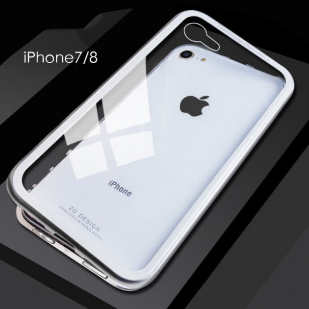 

Магнитный чехол FashionCase для Iphone 7 8 Gray (HbP050447)