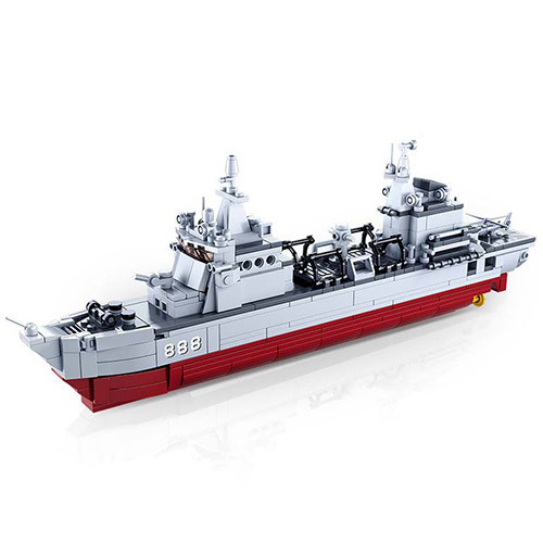 

Конструктор SLUBAN M38-B0701 (12шт) военный корабль,1:450,самолет, 497дет, в кор-ке, 47,5-33,5-7см