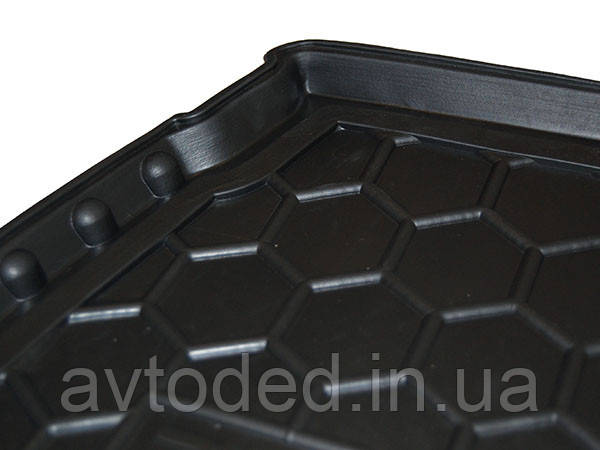 

Коврик в багажник Fiat Fiorino (Qubo) (Nemo / Bipper) (Avto-Gumm), Черный