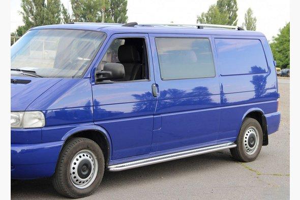 

Рейлинги Хром Короткая база, Пластиковые ножки - Volkswagen T4 Transporter