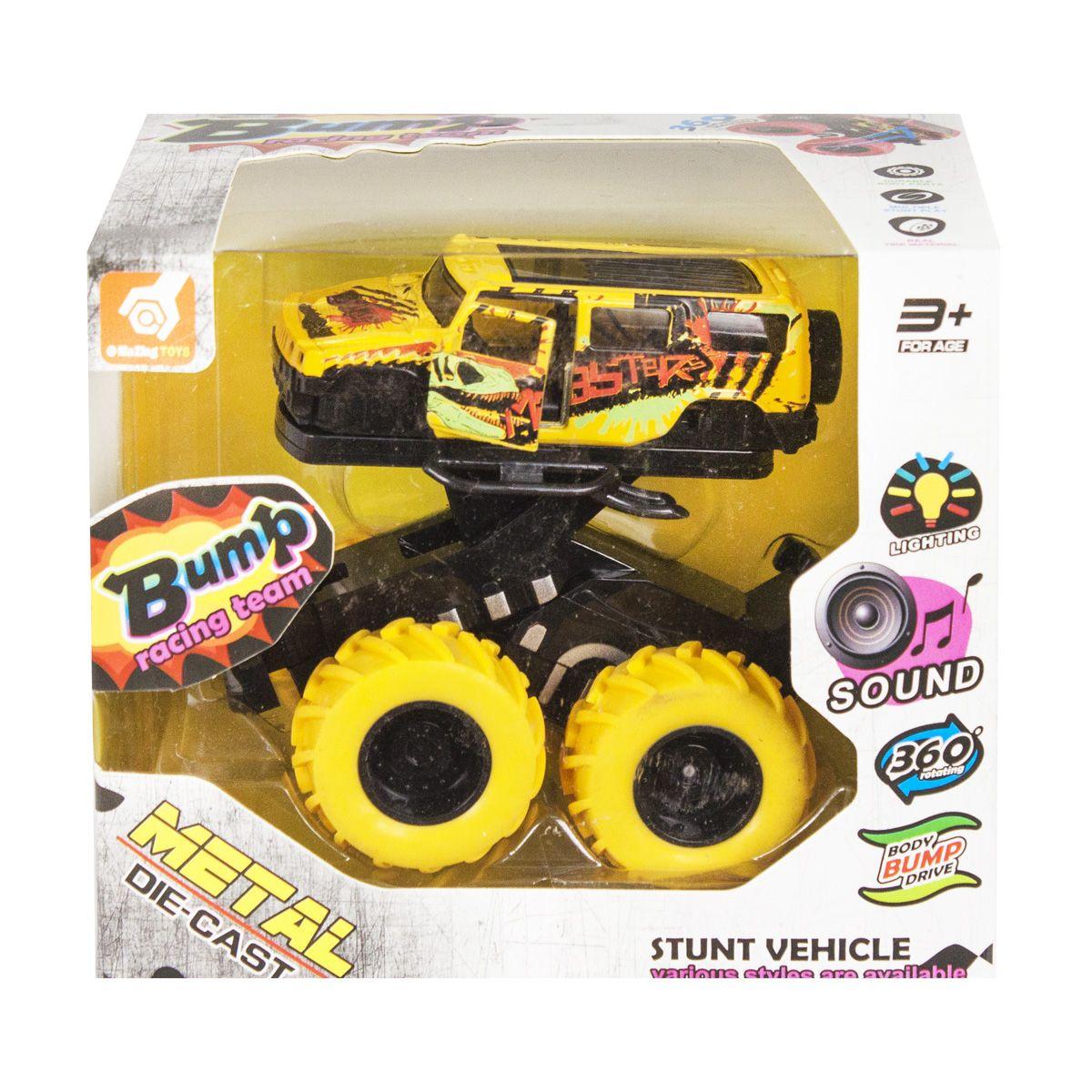 

Багги Bump Monster желтый MaZing Toys