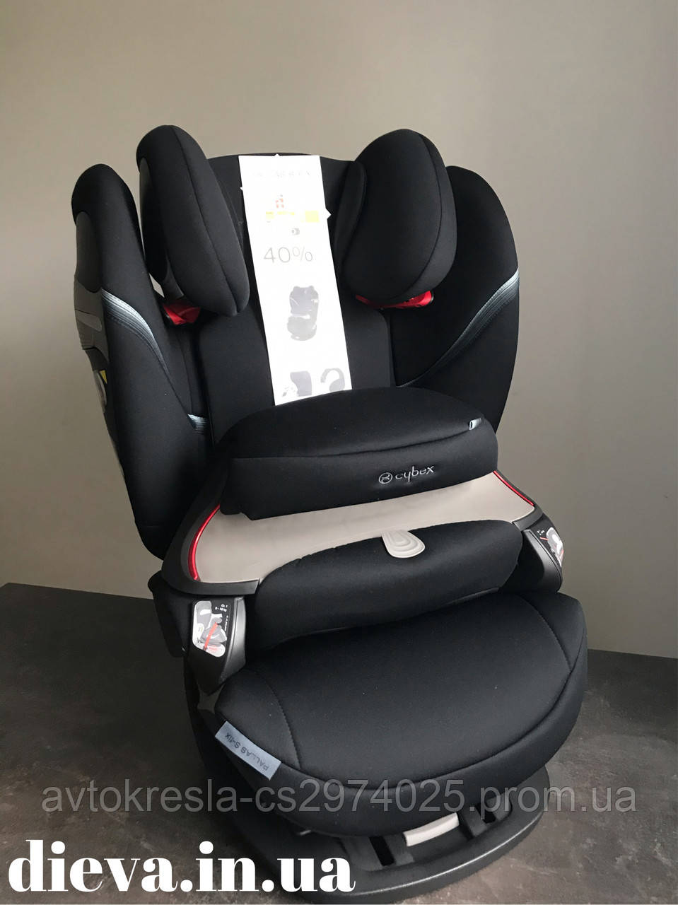 

Автокресло Cybex pallas S-fix, Черный