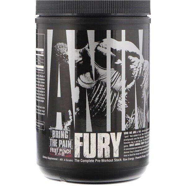 

Предтренировочный комплекс Animal Fury Animal Nutrition фруктовый пунш 480 г