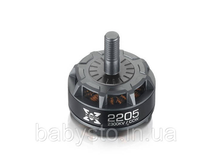 

Двигатель HOBBYWING XRotor 2205 TITANIUM 2300KV CCW 1.25kg+ для мультикоптеров