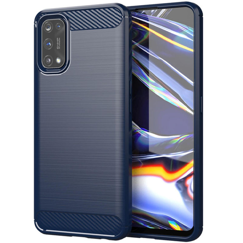 

TPU чехол Slim Series для Realme 7 Pro Синий