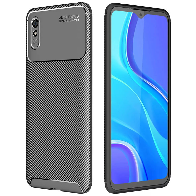 

TPU чехол Kaisy Series для Xiaomi Redmi 9A, Черный