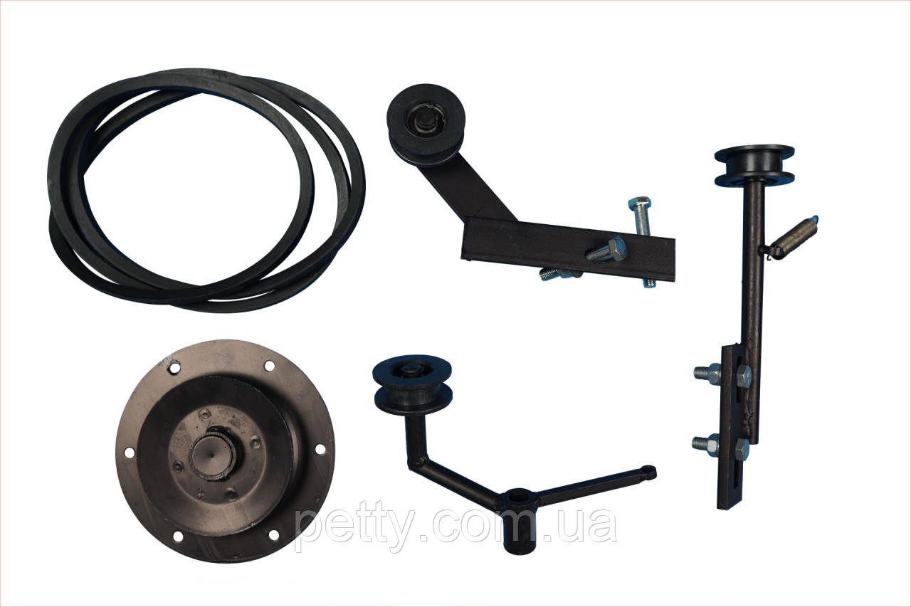 

Комплект шкивов дополнительный для мототрактора "Премиум" (без гидравлики, мех. отключение копалки + ремень