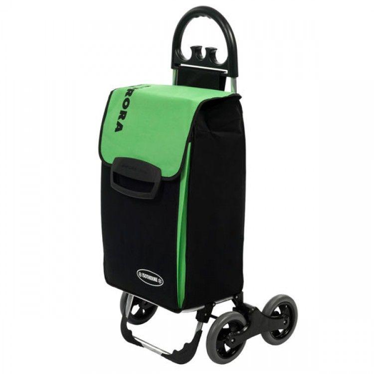 

Сумка-тележка Avanti 4_70 Black/Green Aurora арт. 926870, Черный