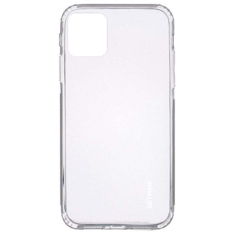 

TPU чехол GETMAN Clear 1,0 mm для Apple iPhone 12 Pro Max (6.7, Прозрачный