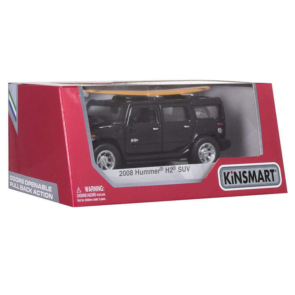 

Игрушечная машинка металлическая Kinsmart KT5337WB HUMMER H2 Suv Черный