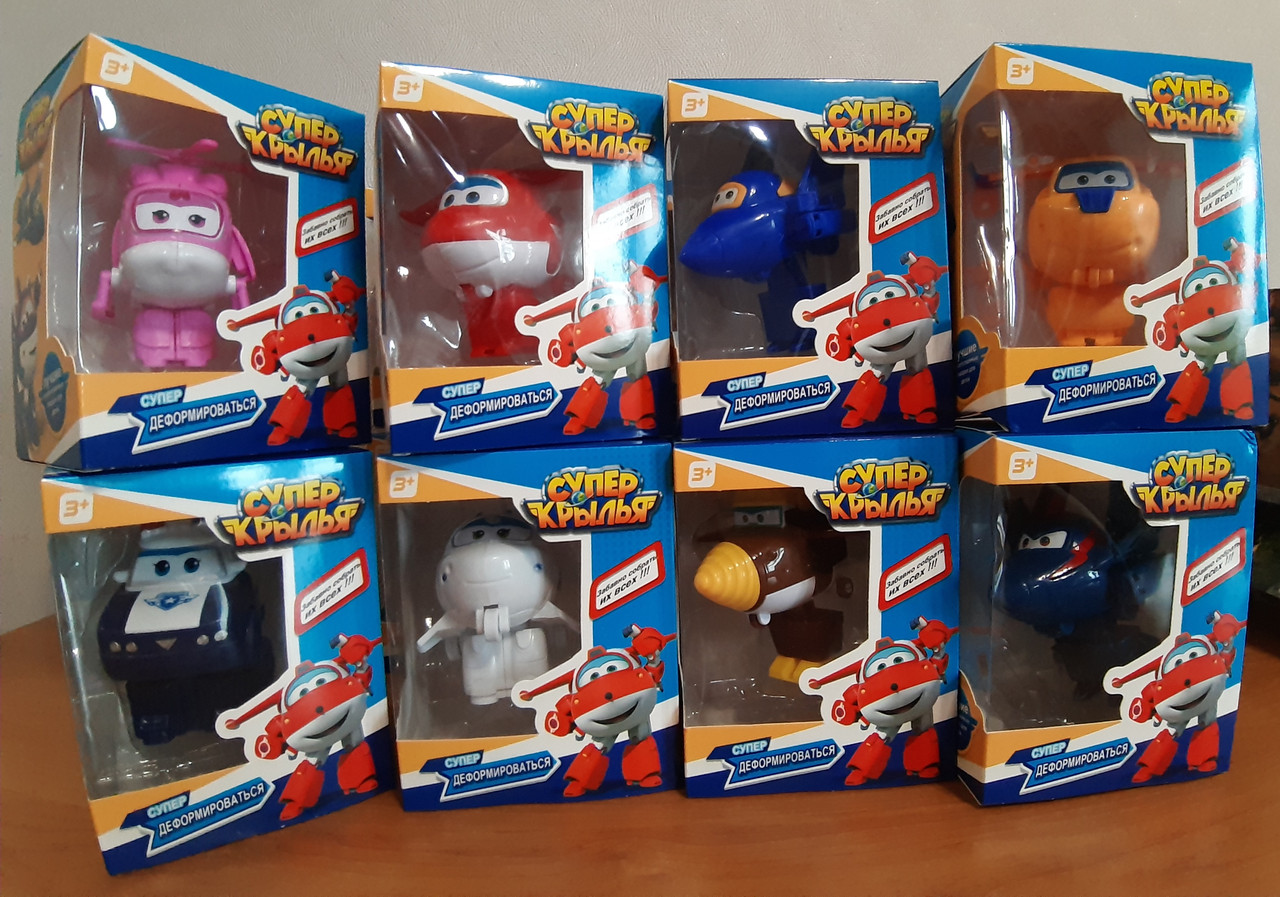 Іграшки Супер Крила Джет І Його Друзі Набір З 8 Шт. — Купити Недорого на  Bigl.ua (569204088)