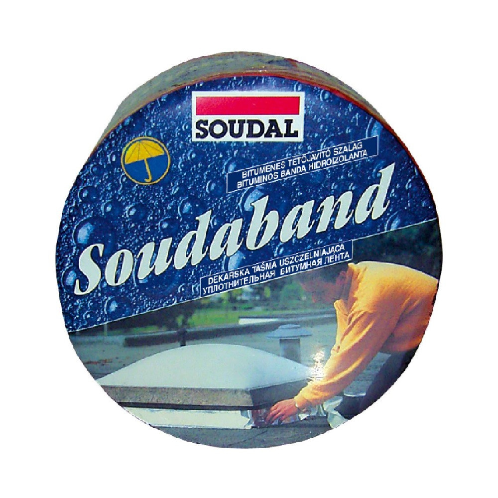 

Лента монтажная битумная коричневая SOUDABAND 15см 10м SOUDAL (00004000000SB1500U)