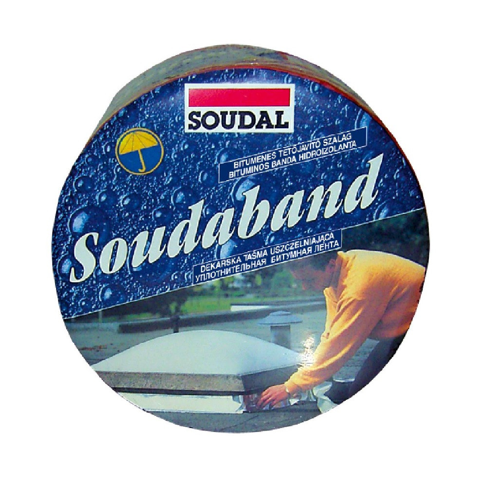 

Лента монтажная битумная SOUDABAND 7,5см 10м SOUDAL (00004000000SB0750U)