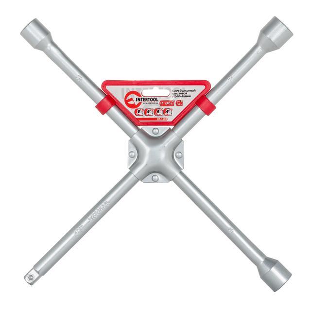 

Ключ(Балонный)Крестообразный 17x19x21x1/2" INTERTOOL HT-1603