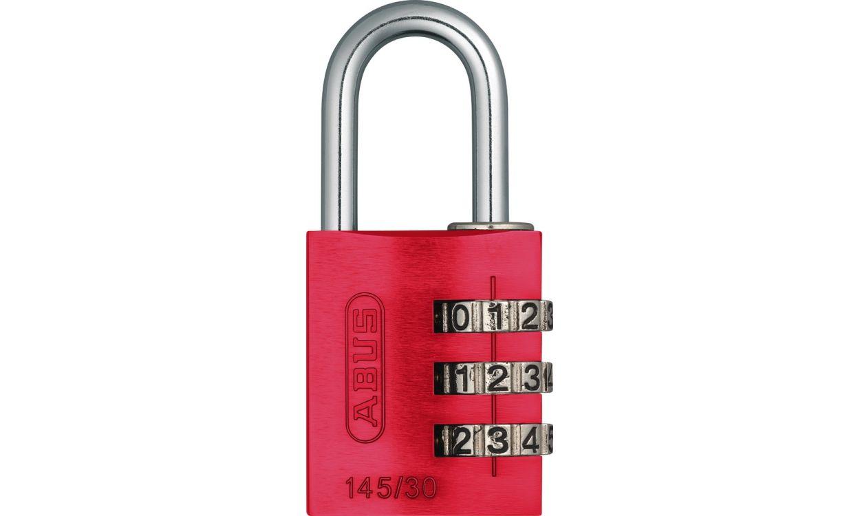 

Замок навісний ABUS 145 30 Combination Lock Red 478604, КОД: 1788575