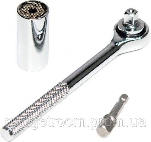 

Ключ торцевой универсальный UKC Gator Grip 52 х 26 мм mt-233, КОД: 1198124