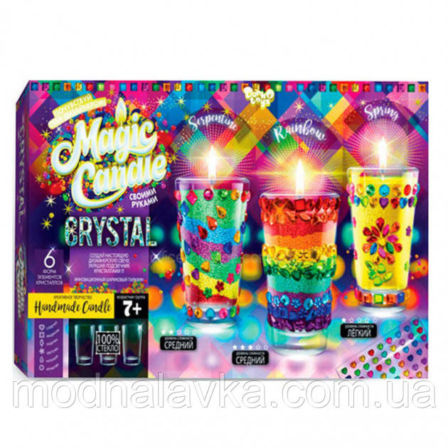 

Набор креативного творчества Danko Toys Candle Crystal изготовление свечей ДТ-ОО-09-10, КОД: 2433870