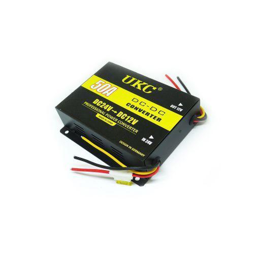 

Инвертор автомобильный преобразователь напряжения UKC DC DC 24v-12v 50A GS-D50A 006789, КОД: 2396160