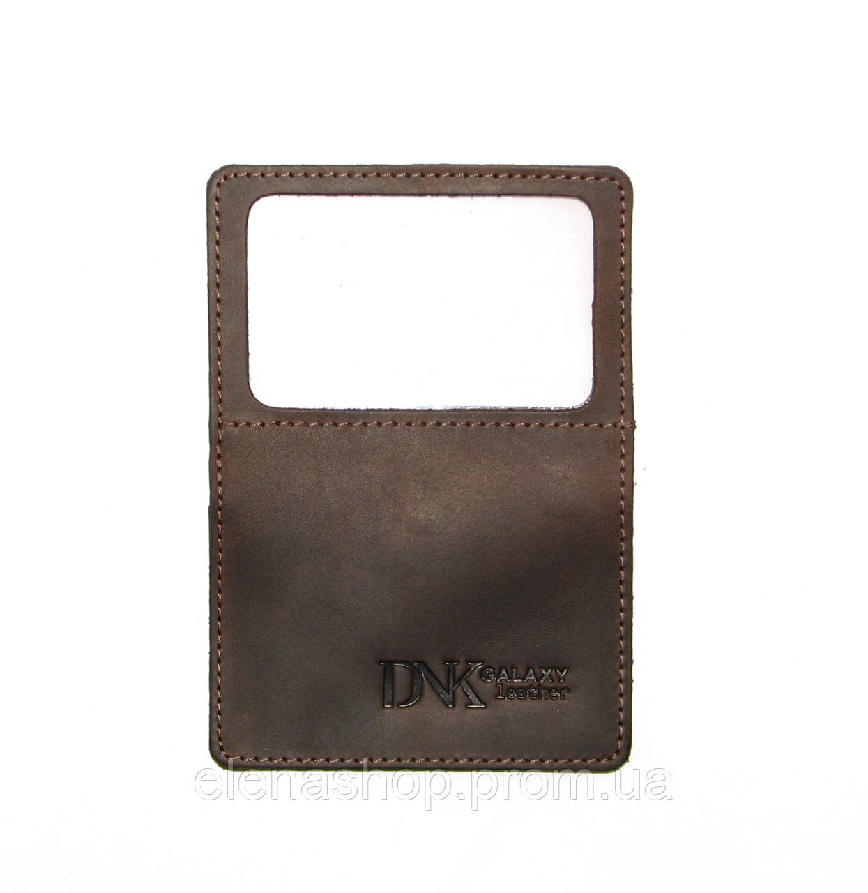 

Мини обложка для документов ID паспорт DNK Leather DNK mini okno H col.F Коричневый, КОД: 1649946