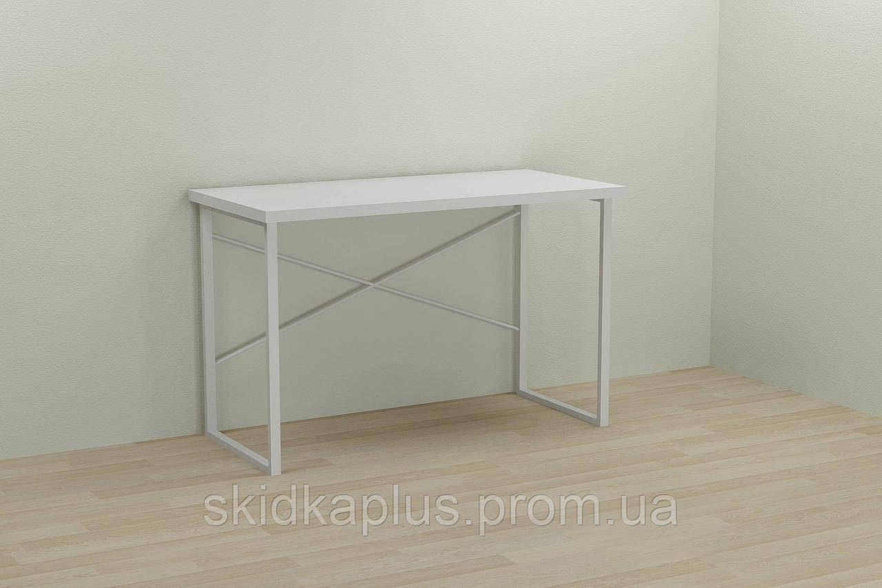 

Компьютерный стол Ferrum-decor Дейв 75x100x60 белый ДСП Белое 32мм, КОД: 2352310