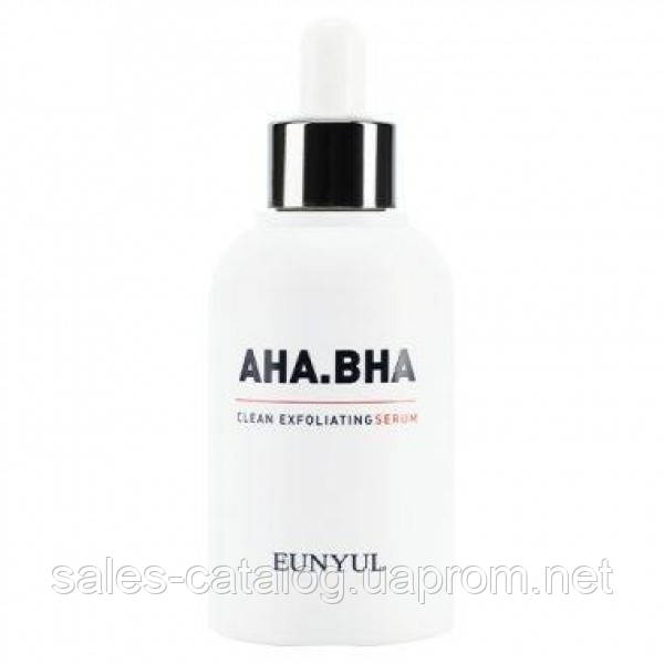 

Сыворотка для обновления кожи лица с кислотами Eunyul AHA BHA Clean Exfoliating Serum 50 мл 88094, КОД: