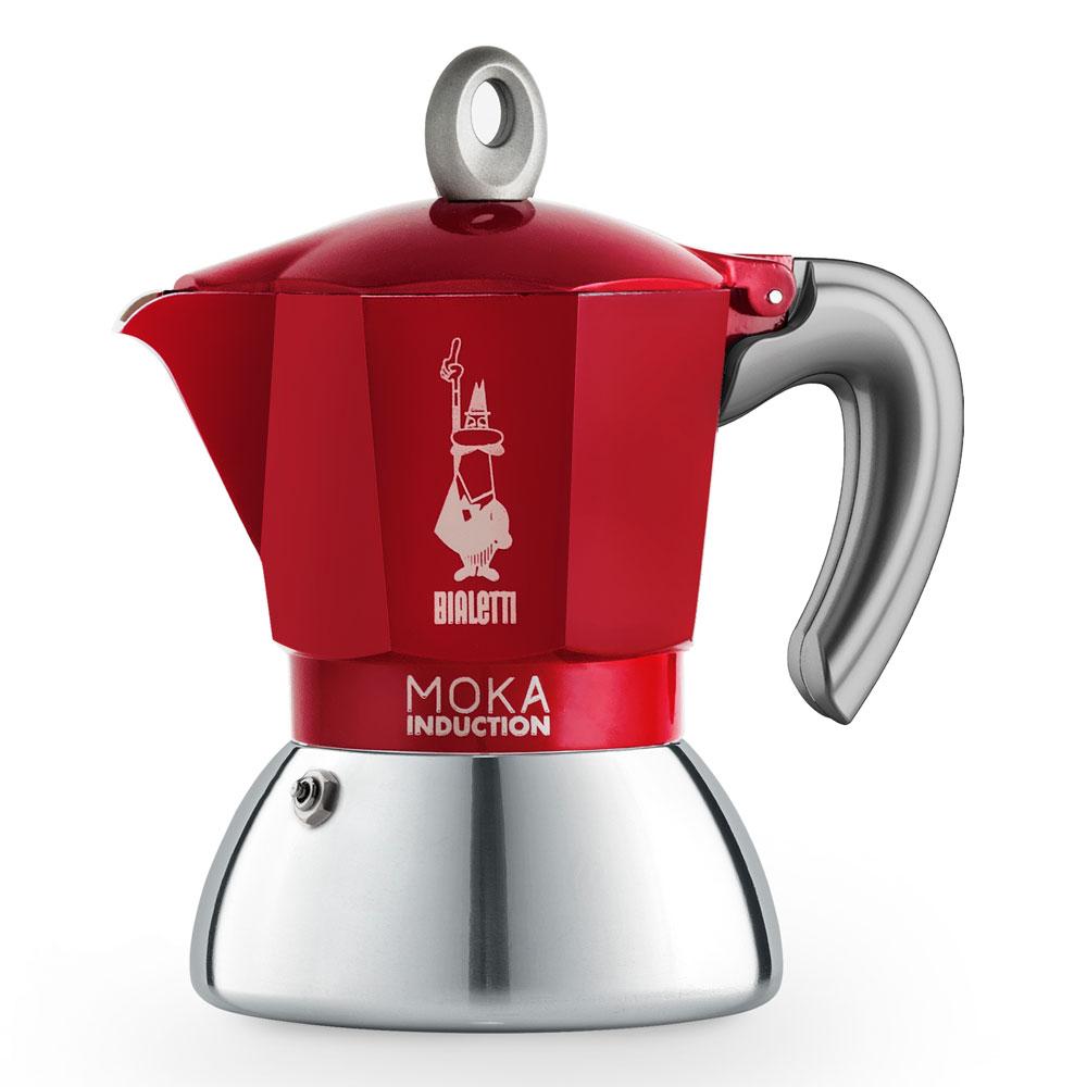 

Гейзерная кофеварка Bialetti Moka Induction Red NEW (6 чашек - 280 мл)