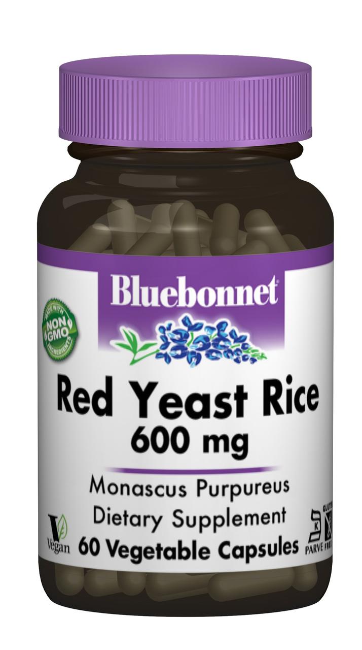 

Красный Дрожжевой Рис 600мг Bluebonnet Nutrition 60 гелевых капсул, КОД: 1845281