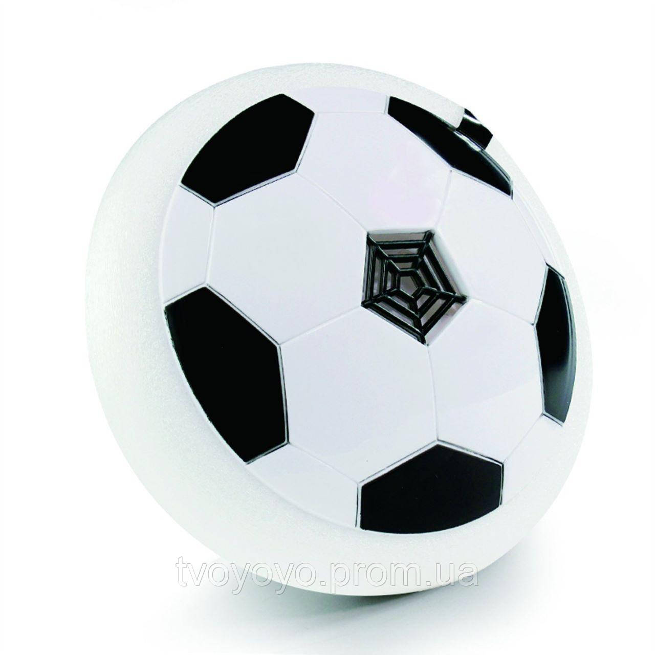 

Футбольный мяч с подсветкой для дома Hoverball Black-White R0123, КОД: 314536, Черный