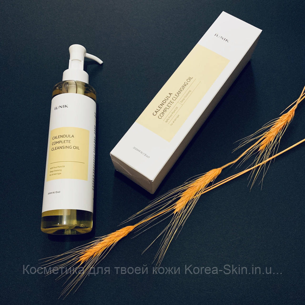 

Гидрофильное масло с экстрактом календулы IUNIK Calendula Complete Cleansing Oil