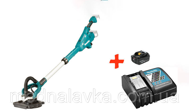 

Аккумуляторная бесщеточная шлифмашина для стен жираф Makita DSL800ZU+акк.18V 5 Ah+быстрозарядное, КОД: 2367721