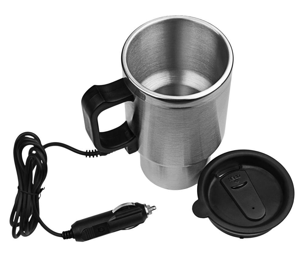 

Автомобильная термочашка Electric Mug с подогревом 400 мл Серебристый EM535, КОД: 1388114
