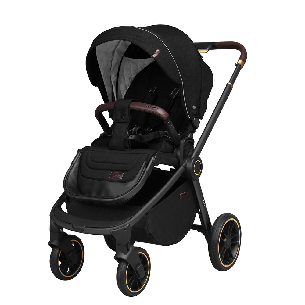 

Коляска прогулочная CARRELLO Epica CRL-8509 Space Black +дождевик