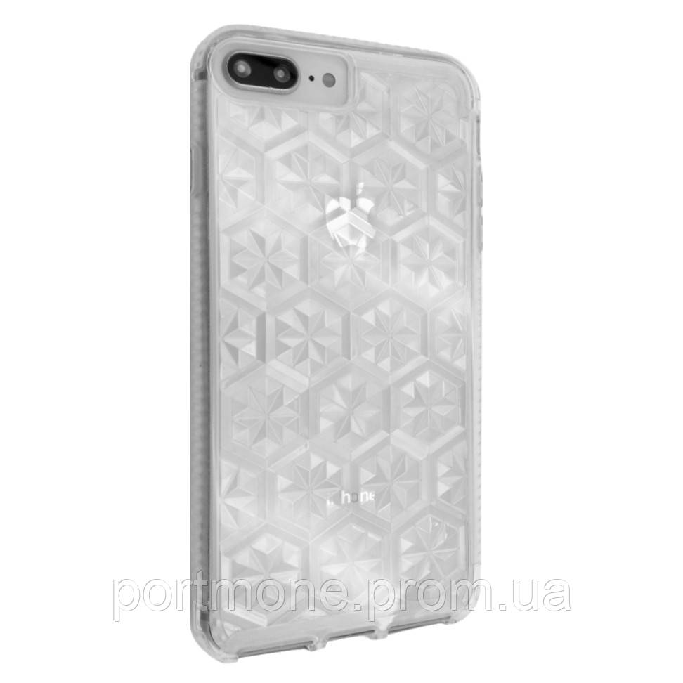 

Чехол-накладка DK-Case EvoGem Lotos для Apple iPhone 7 8 Plus Прозрачный 07706-756, КОД: 1694725, Clear