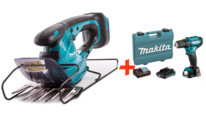 

Аккумуляторные ножницы Makita UM600DZX + акк шуруповерт DF333DWAE + 2 акб 12 V 2 Ah + з у + кейс, КОД: 2368229