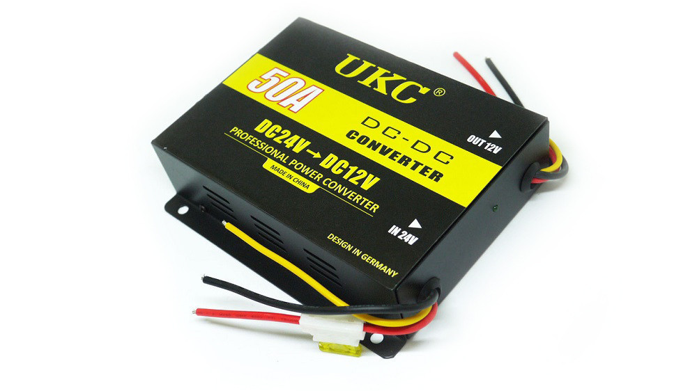 

Преобразователь авто-инвертор UKC DC DC 24v-12v 50A GS-D50A 006789, КОД: 1723945