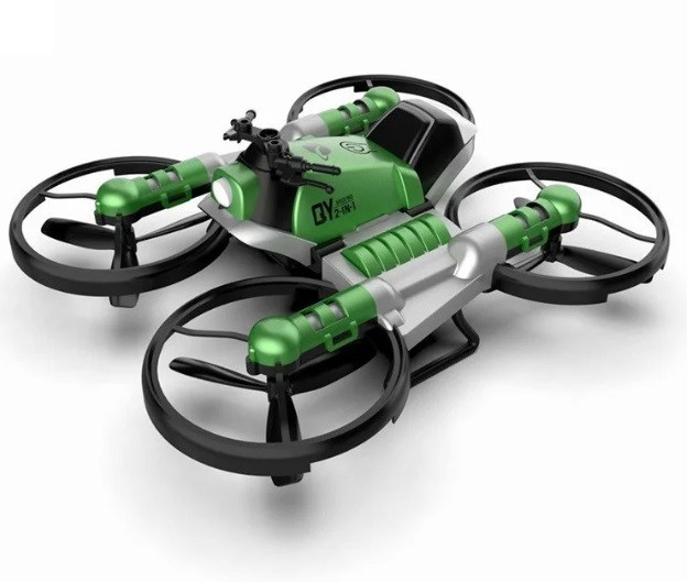 

Квадрокоптер-трансформер QY Leap Speed PRO на р к 2 в 1 5722, КОД: 1613334