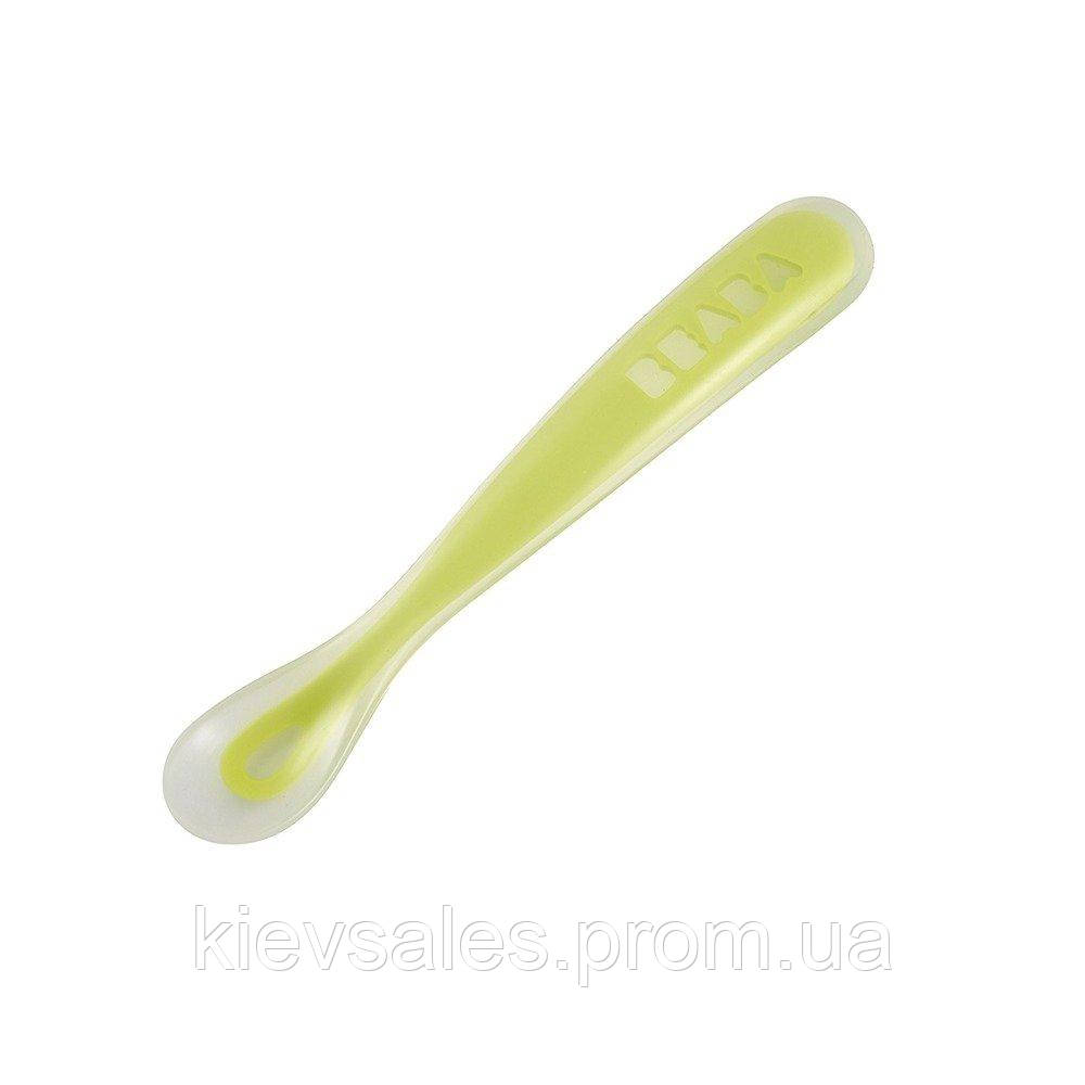 

Силиконовая эргономическая ложка Beaba neon, арт. 913380, КОД: 147106