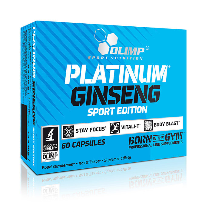 

Женьшень экстракт Олимп OLIMP Platinum Ginseng Sport Edition (60 капс) олимп