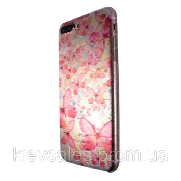 

Чехол-накладка DK-Case Magic Butterfly для Apple iPhone 7 8 Plus Прозрачный 05797-756, КОД: 1694715