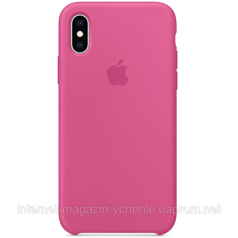 

Чехол Silicone case (AAA) для Apple iPhone X (5.8") / XS (5.8") (Малиновый / Dragon Fruit) 915583