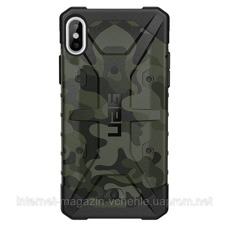 

Ударопрочный чехол UAG Pathfinder камуфляж для Apple iPhone XS Max (6.5") (Зеленый) 868998